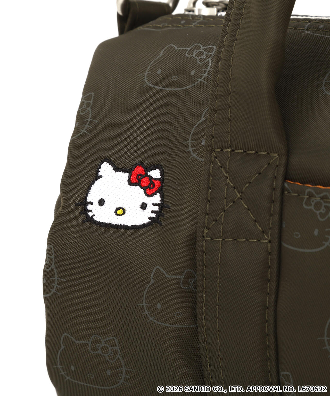 《AVIREX×HELLO KITTY》MINI DUFFLE BAG