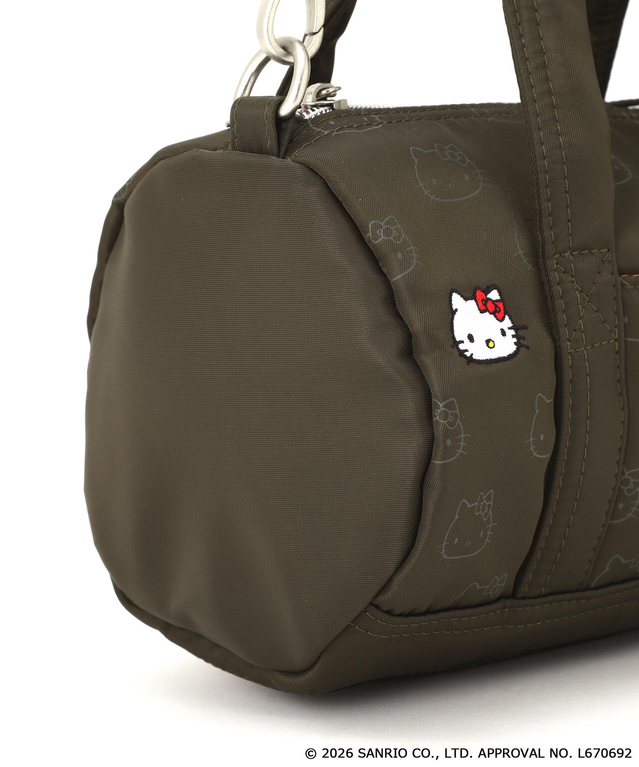 《AVIREX×HELLO KITTY》MINI DUFFLE BAG