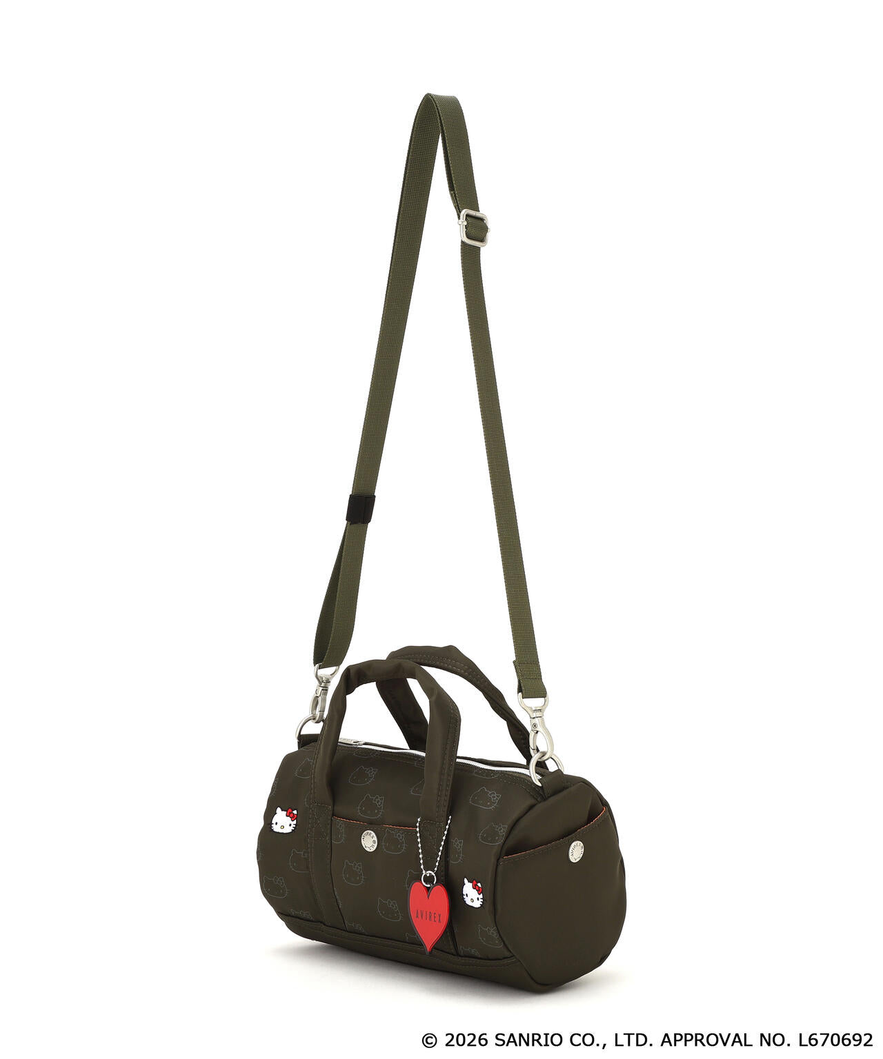 《AVIREX×HELLO KITTY》MINI DUFFLE BAG