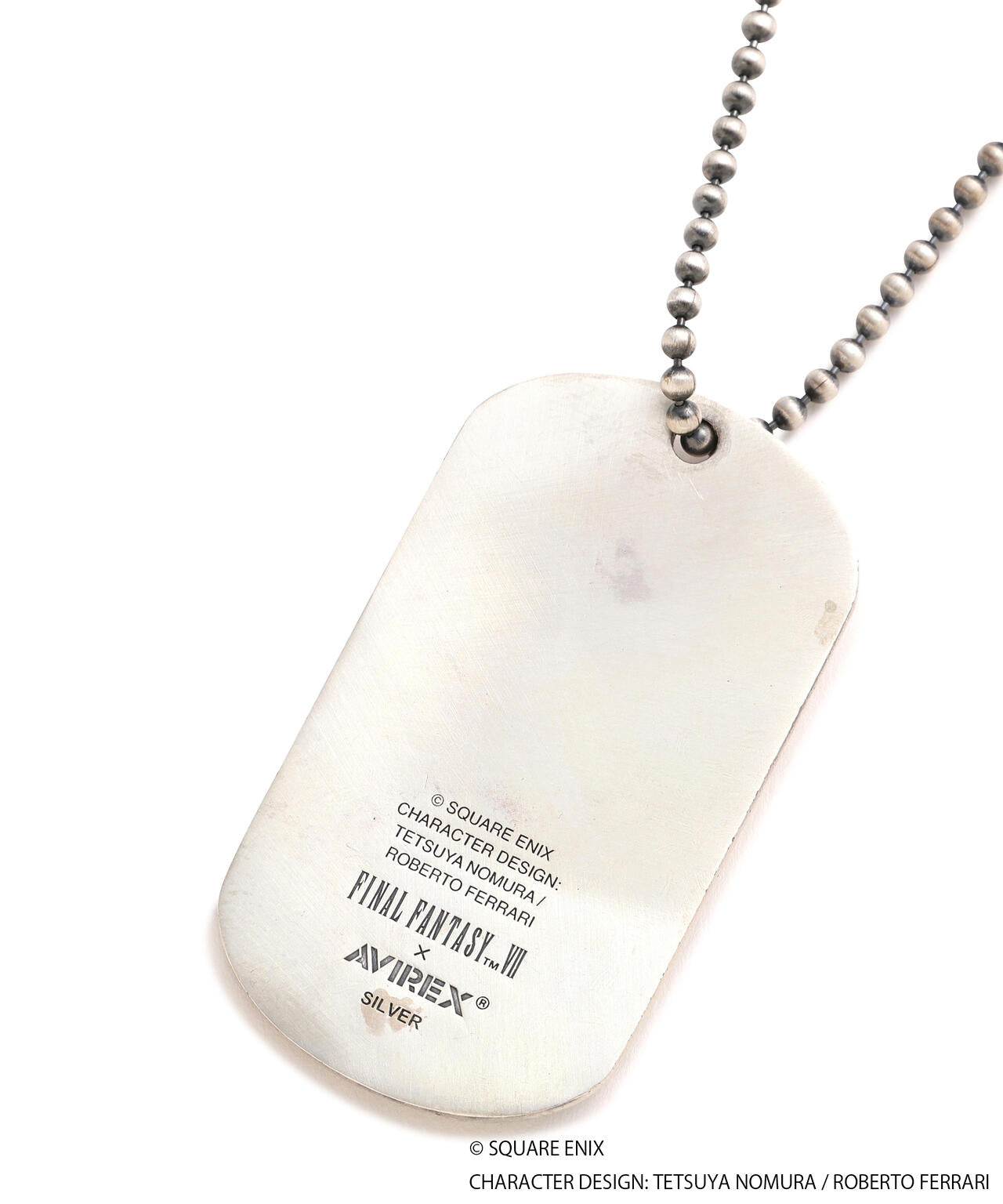 《AVIREX × FINAL FANTASY VII REMAKE》 DOG TAG STAMP THE DOG