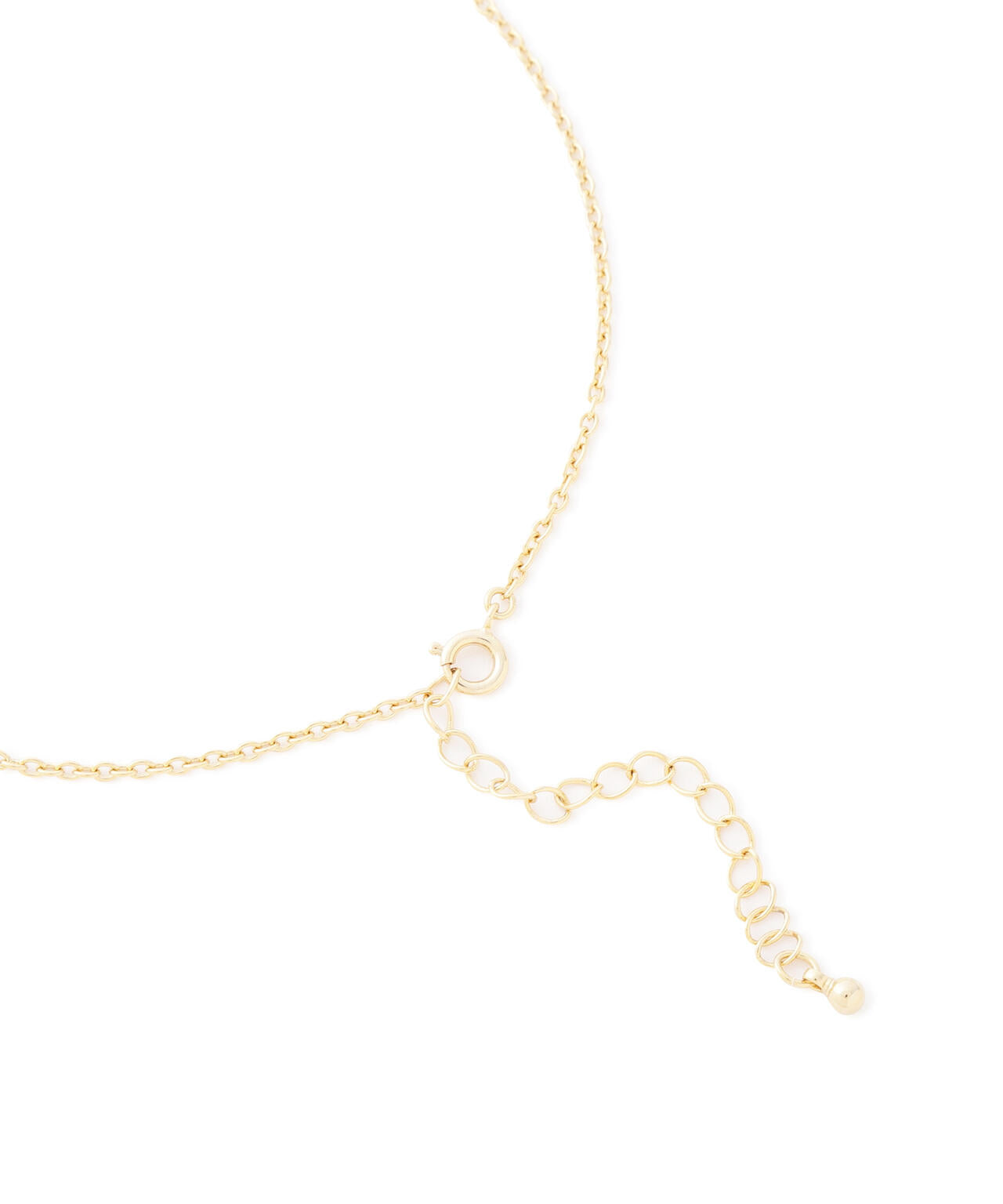 HEART 2TOP NECKLACE（GOLD) by J.H.M CO.LTD.