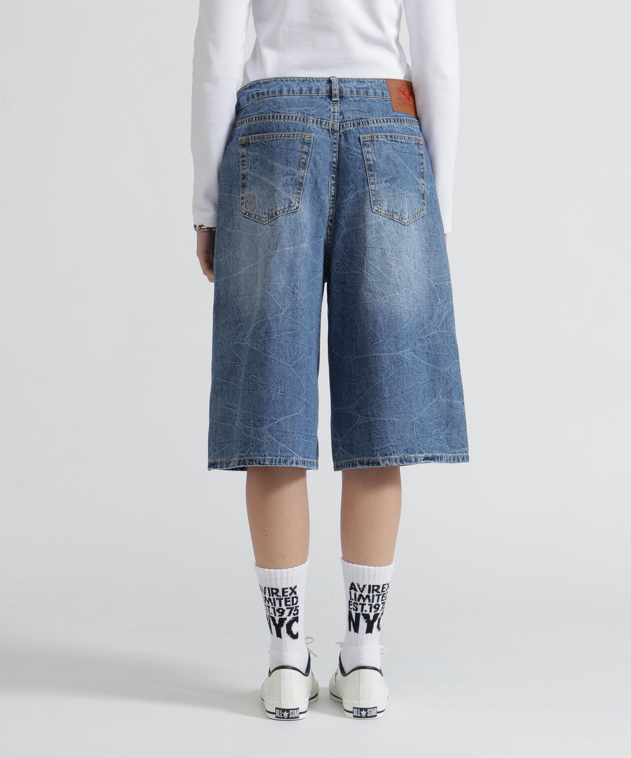 BERMUDA HALF DENIM PANTS