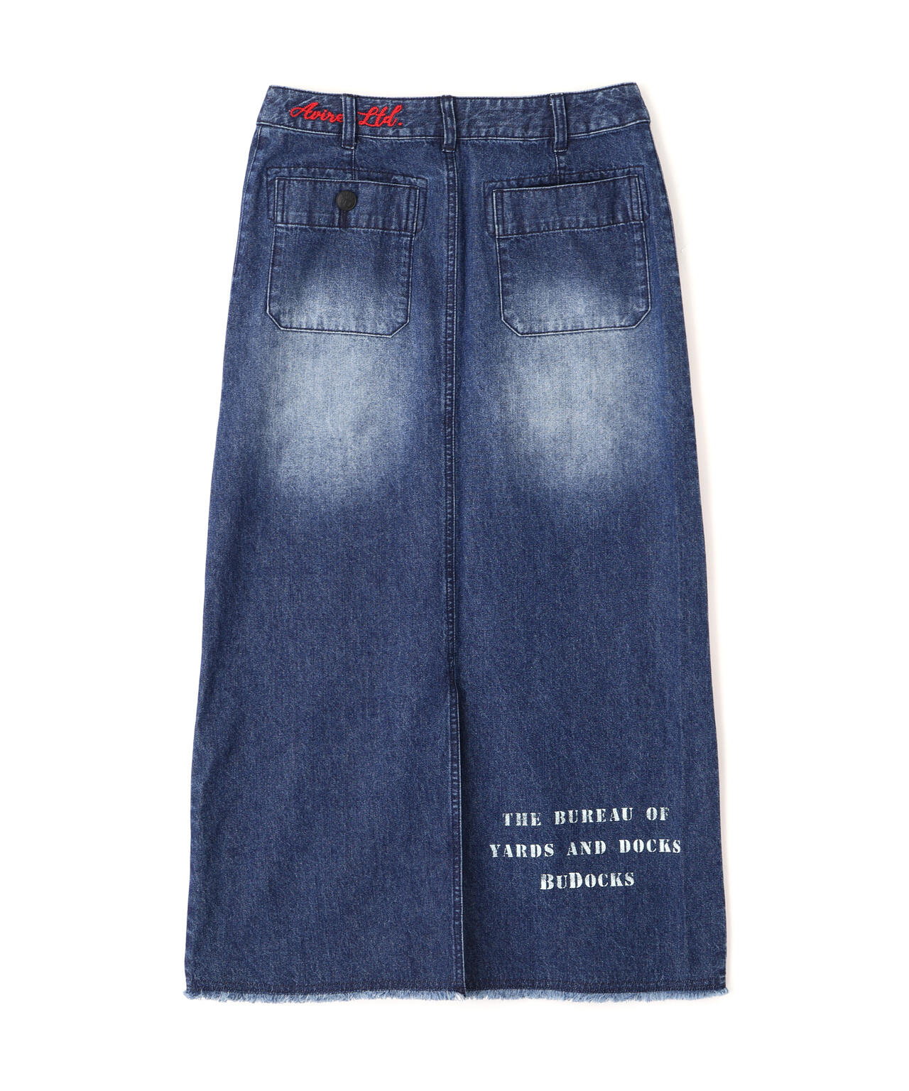 《NAVAL COLLECTION》SAILOR DENIM LONG SKIRT