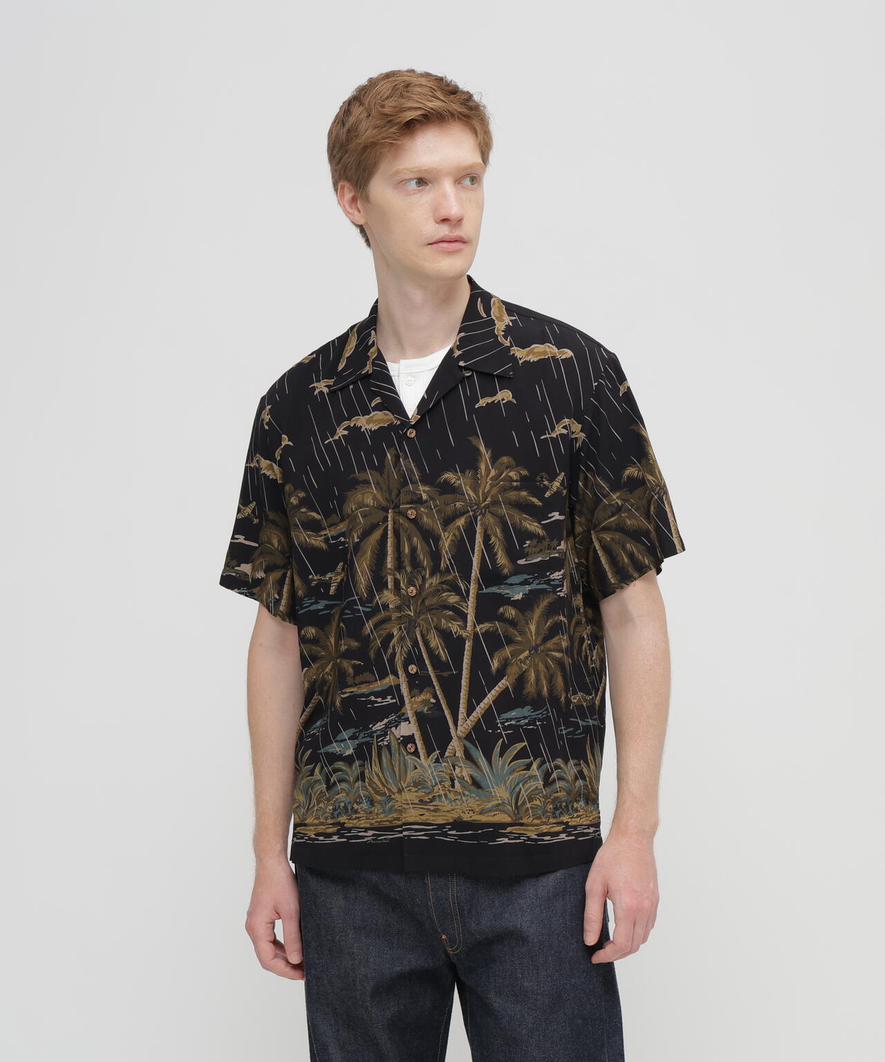 ALOHA SHIRT”PALM TREE”