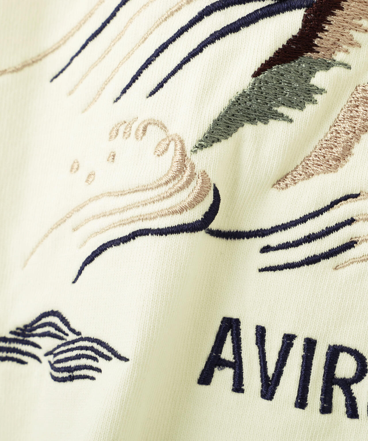 《NAVAL COLLECTION》SOUVENIR EMBROIDERY LONG SLEEVE T-SHIRT