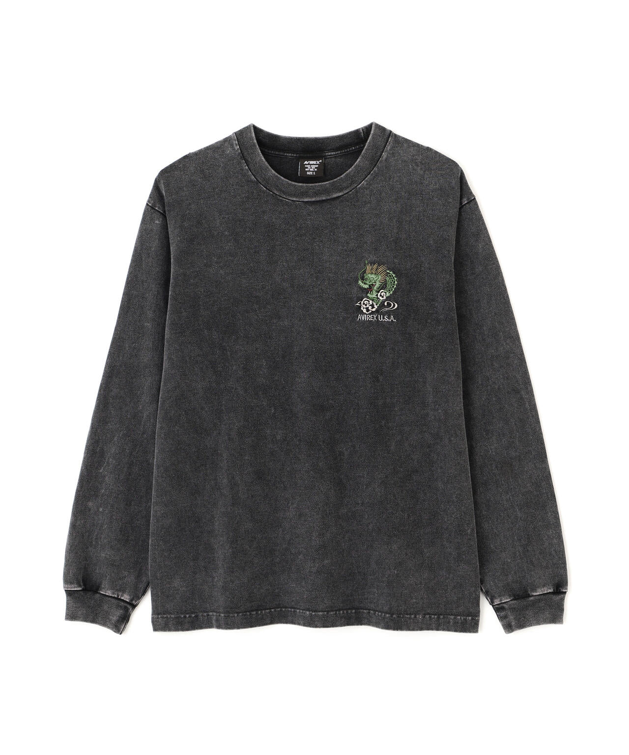 《NAVAL COLLECTION》SOUVENIR EMBROIDERY LONG SLEEVE T-SHIRT