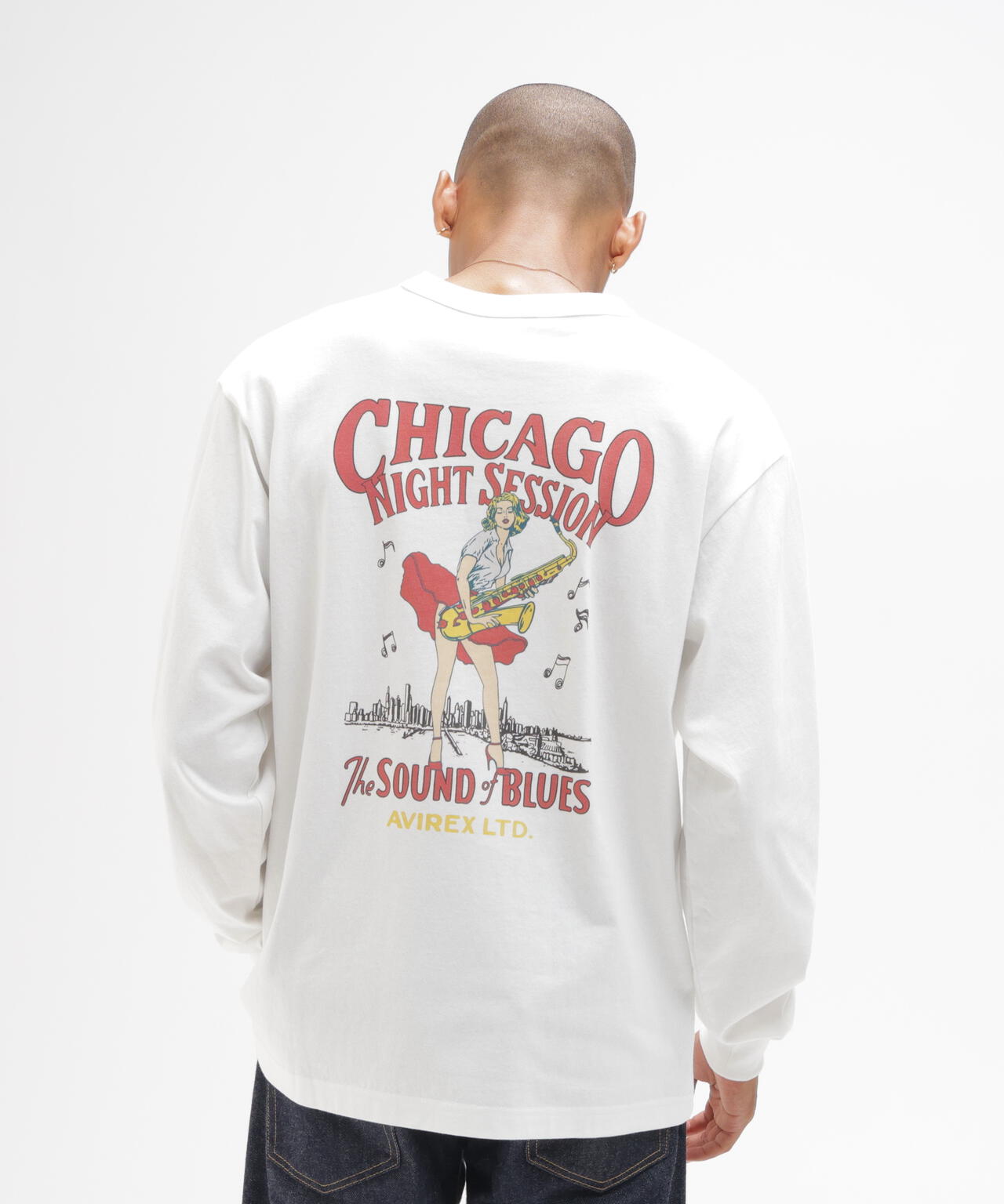 《直営店限定》PIN-UP L/S T-SHIRT