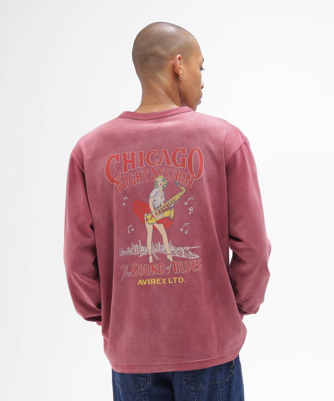 《直営店限定》PIN-UP L/S T-SHIRT
