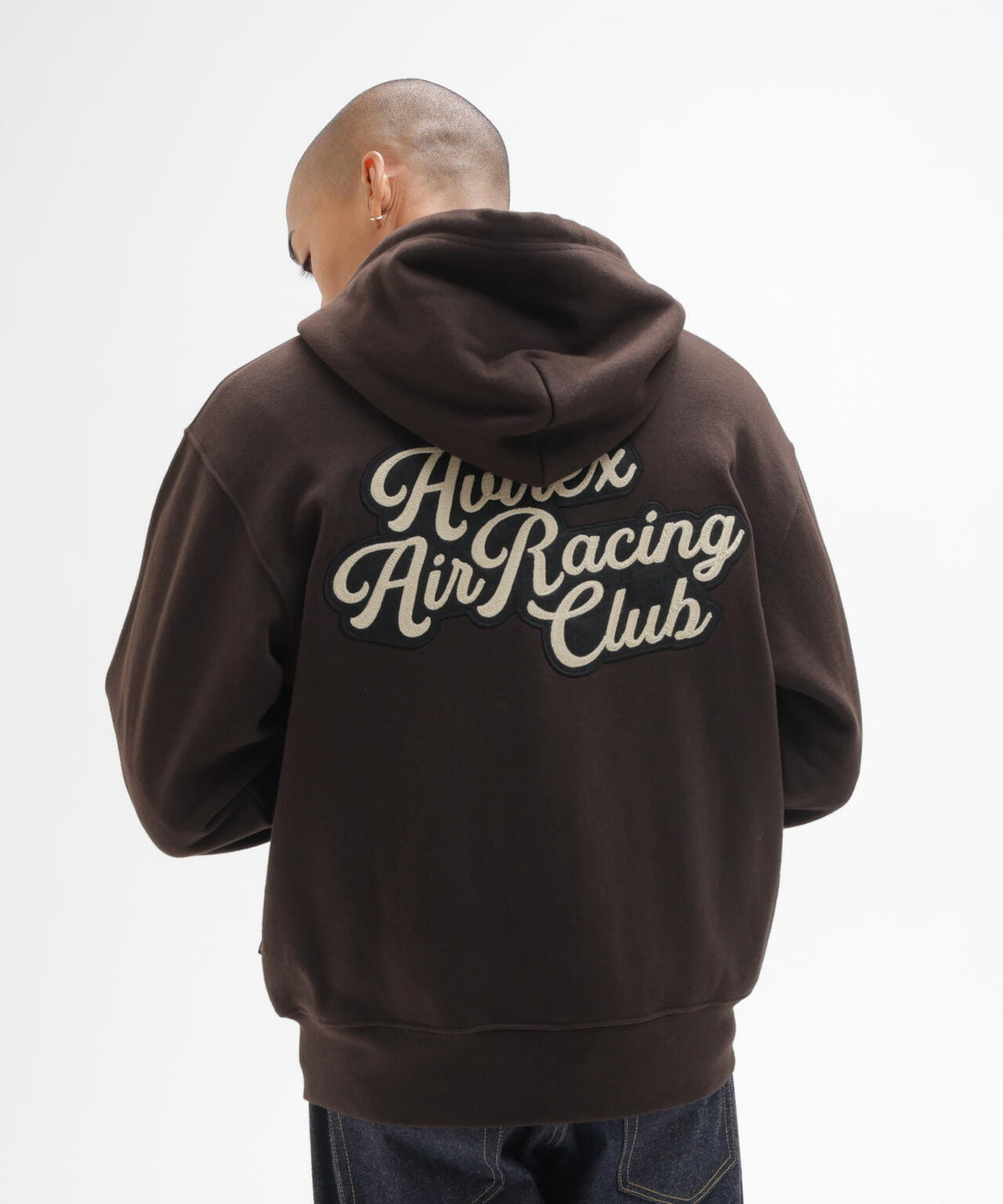 《A.A.R.C》CHENILLE EMB. CLASSIC ZIP HOODIE