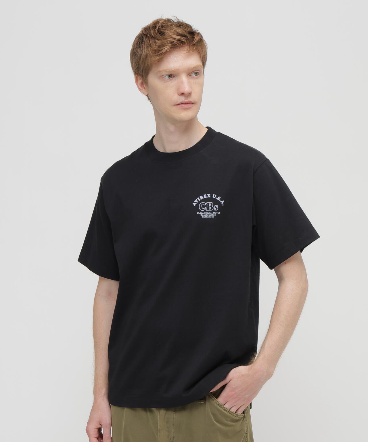U.S. NAVAL CBs FLOCKY T-SHIRT