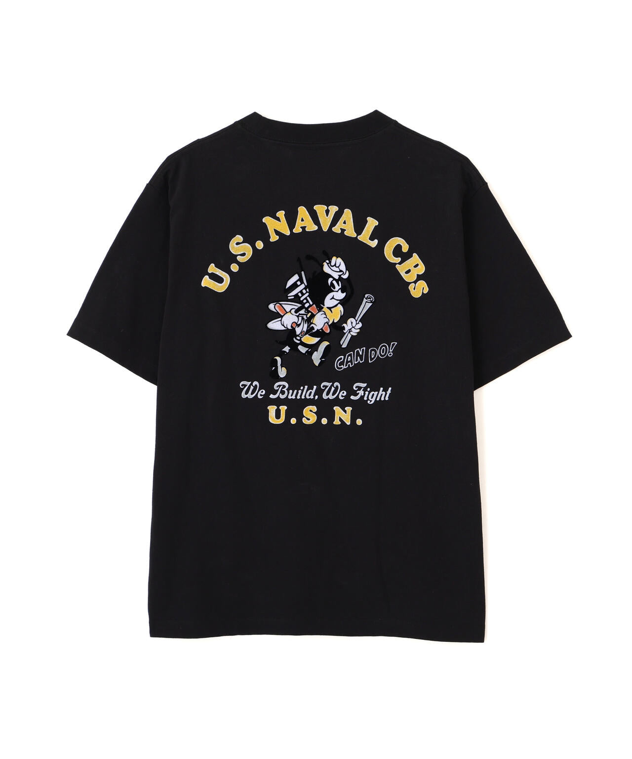 U.S. NAVAL CBs FLOCKY T-SHIRT
