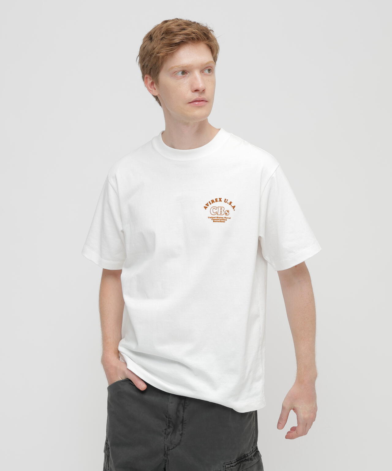 U.S. NAVAL CBs FLOCKY T-SHIRT