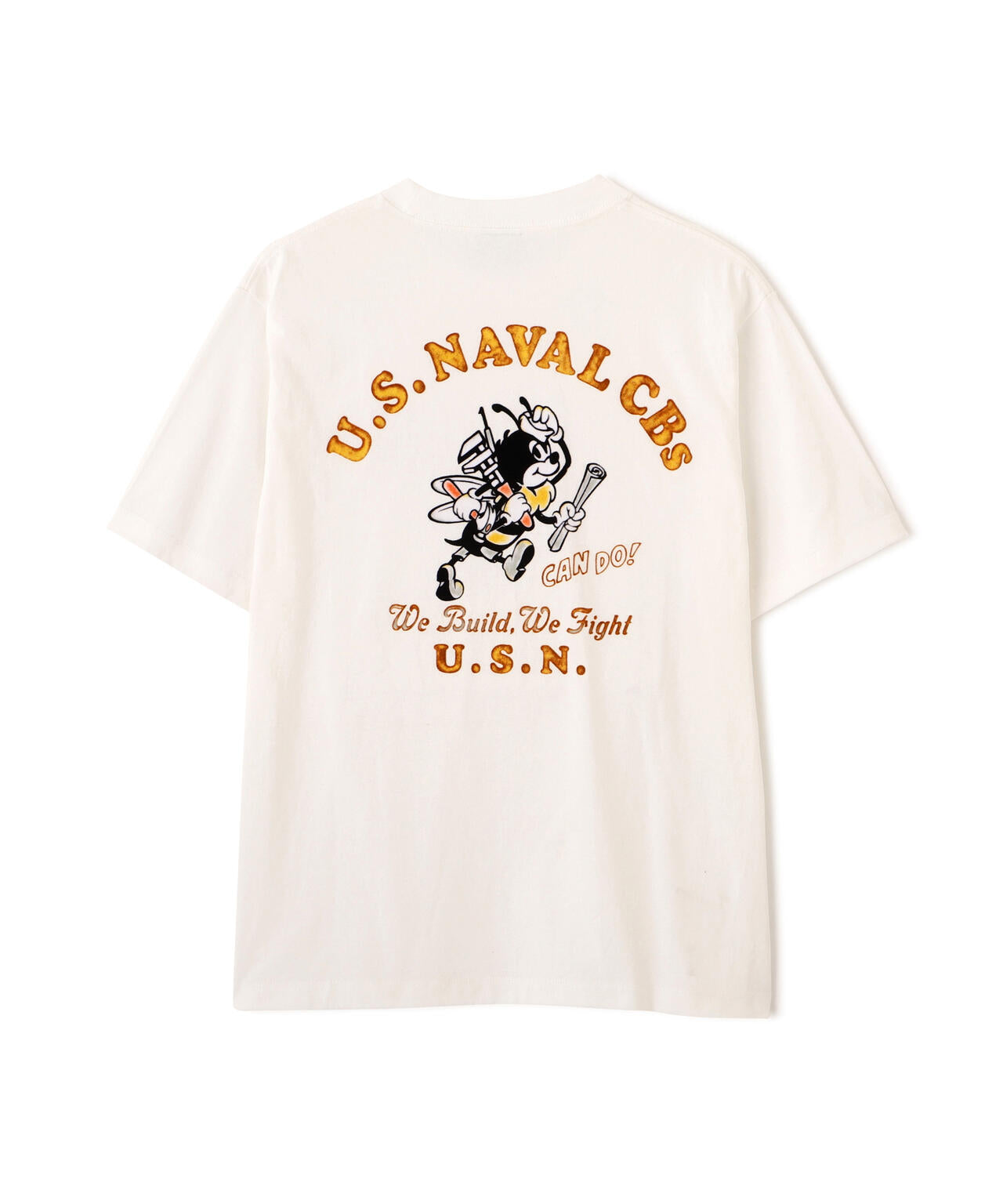 U.S. NAVAL CBs FLOCKY T-SHIRT