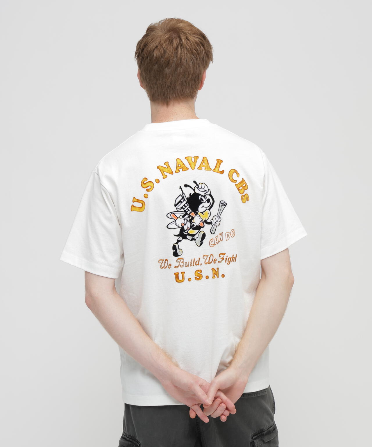 U.S. NAVAL CBs FLOCKY T-SHIRT