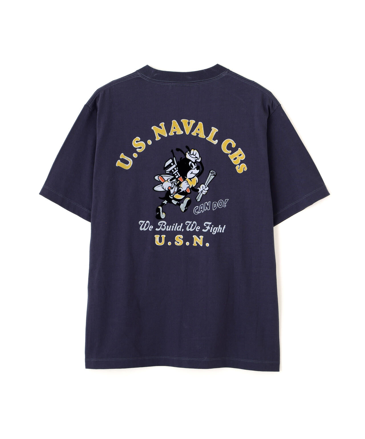 U.S. NAVAL CBs FLOCKY T-SHIRT