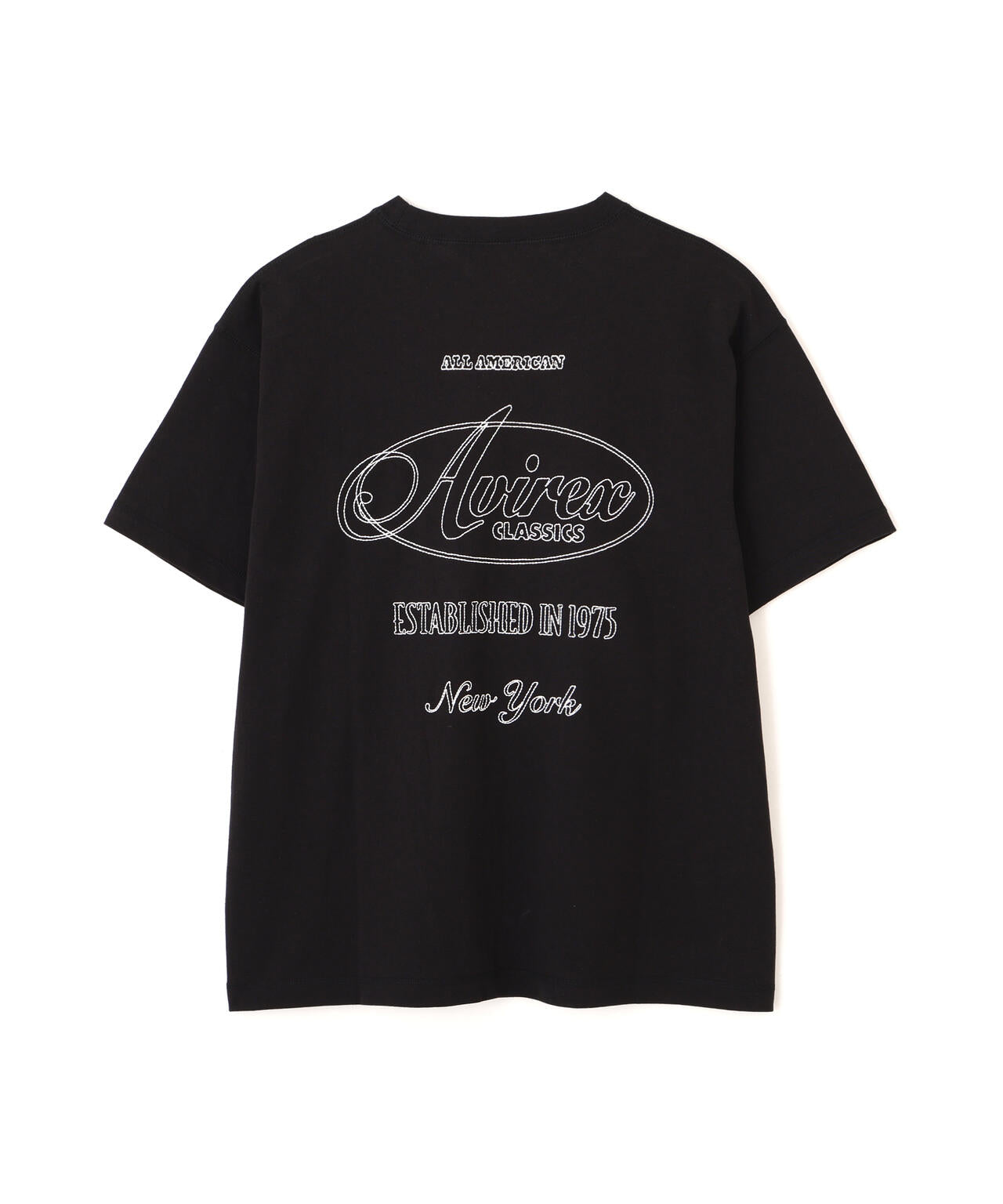 STITCH EMBROIDERY LOGO T-SHIRT