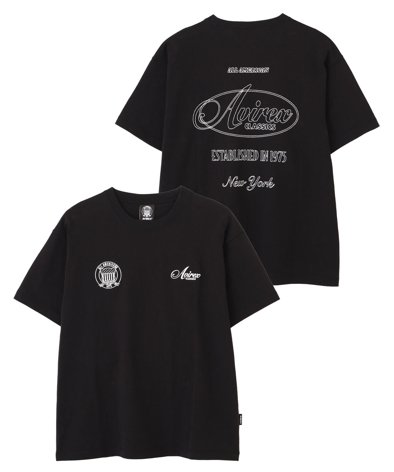 STITCH EMBROIDERY LOGO T-SHIRT