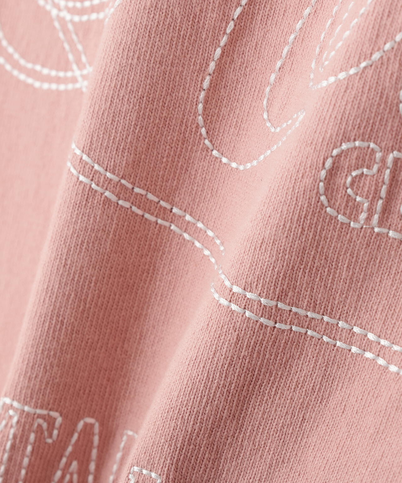 STITCH EMBROIDERY LOGO T-SHIRT