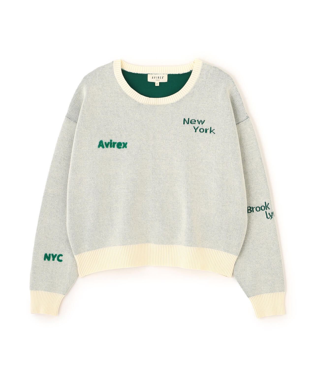 【直営店限定】LOGO JACQUARD AND EMBROIDERY TOPS