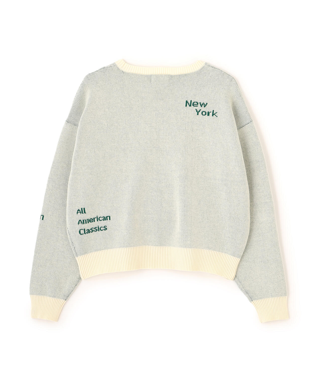 【直営店限定】LOGO JACQUARD AND EMBROIDERY TOPS