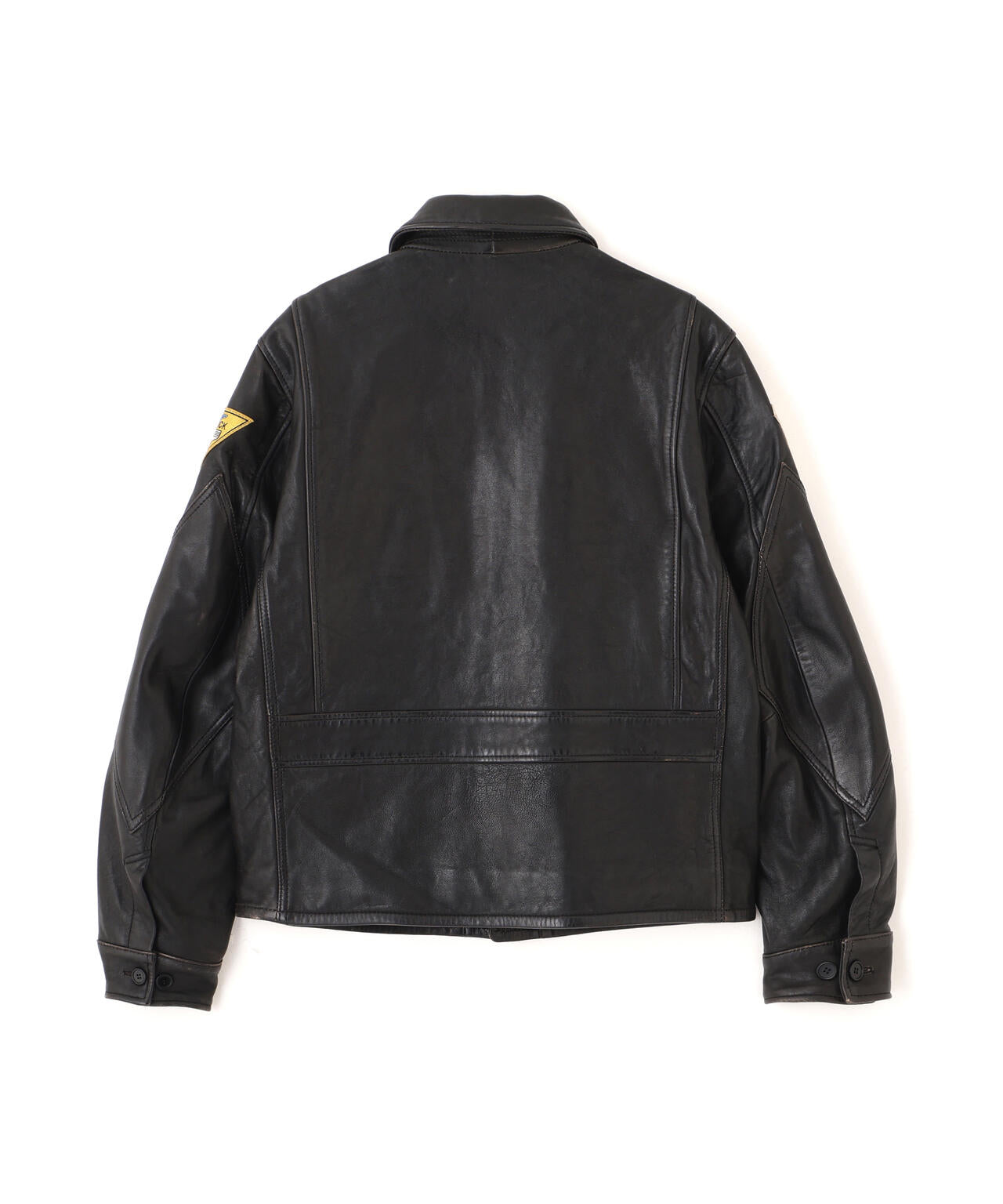 《NAVAL COLLECTION》M-421A LEATHER JACKET