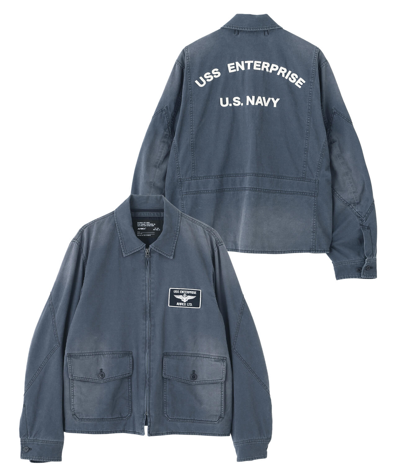 《NAVAL COLLECTION》M-421A SUMMER FLIGHT JACKET