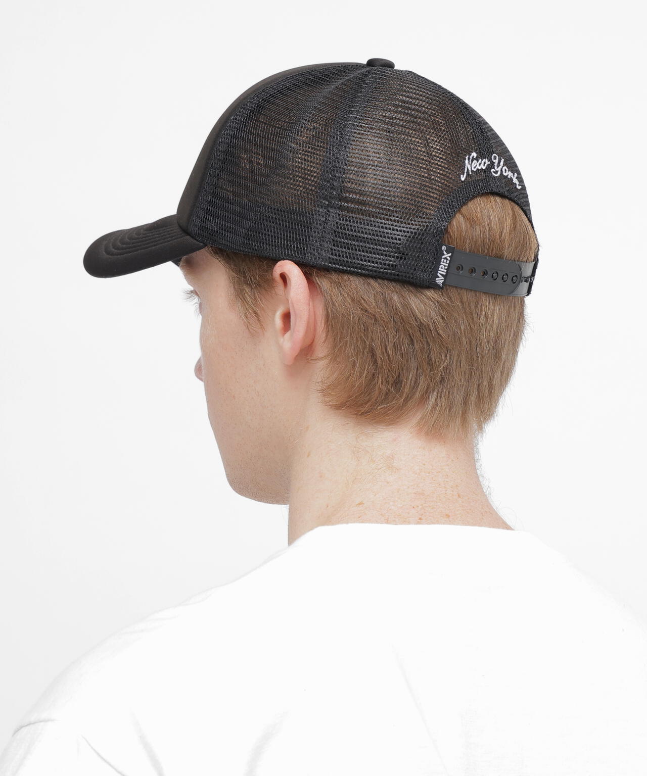 VARSITY OVAL LOGO MESH CAP