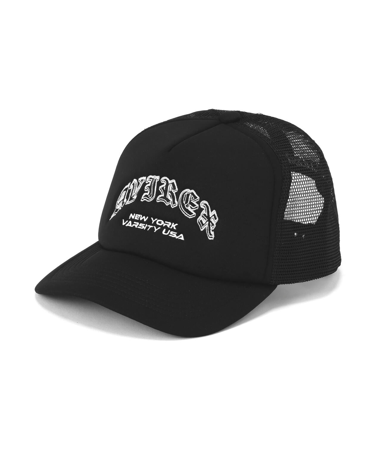 VARSITY OLD ENGLISH ARCH LOGO MESH CAP