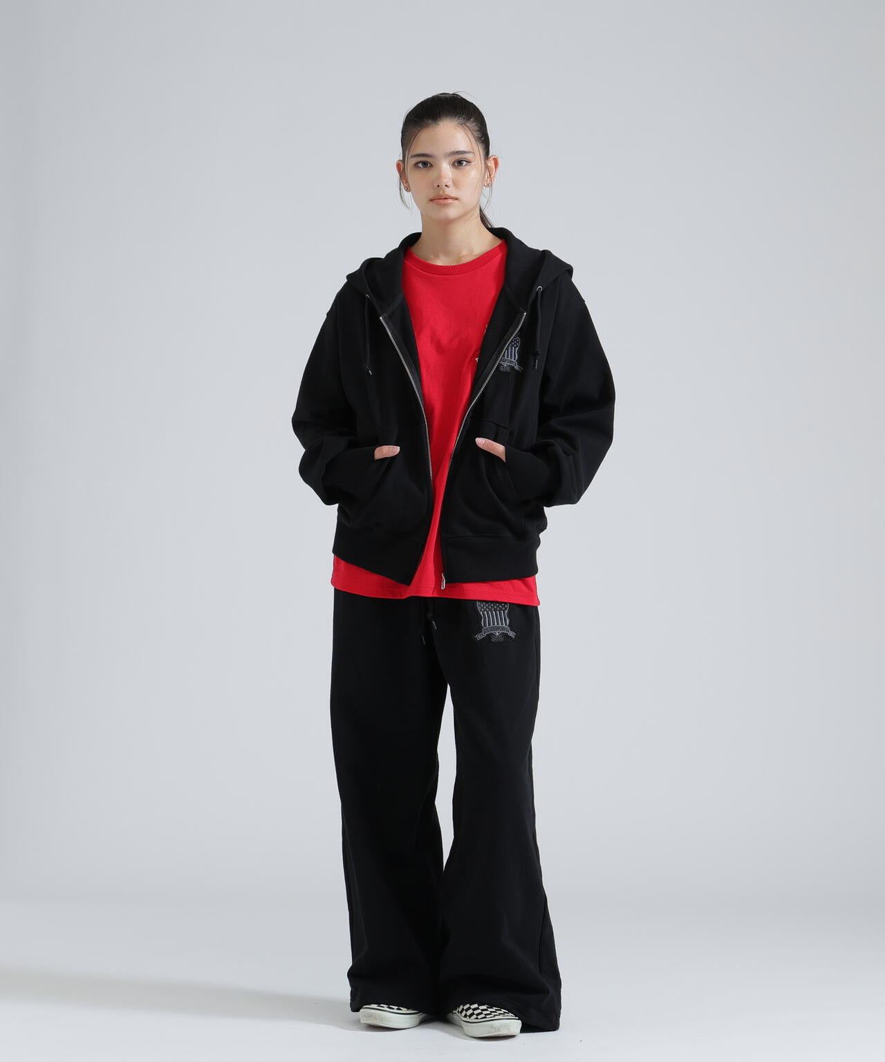 《WOMAN》SIGNATURE VARSITY LOGO SWEAT PANTS