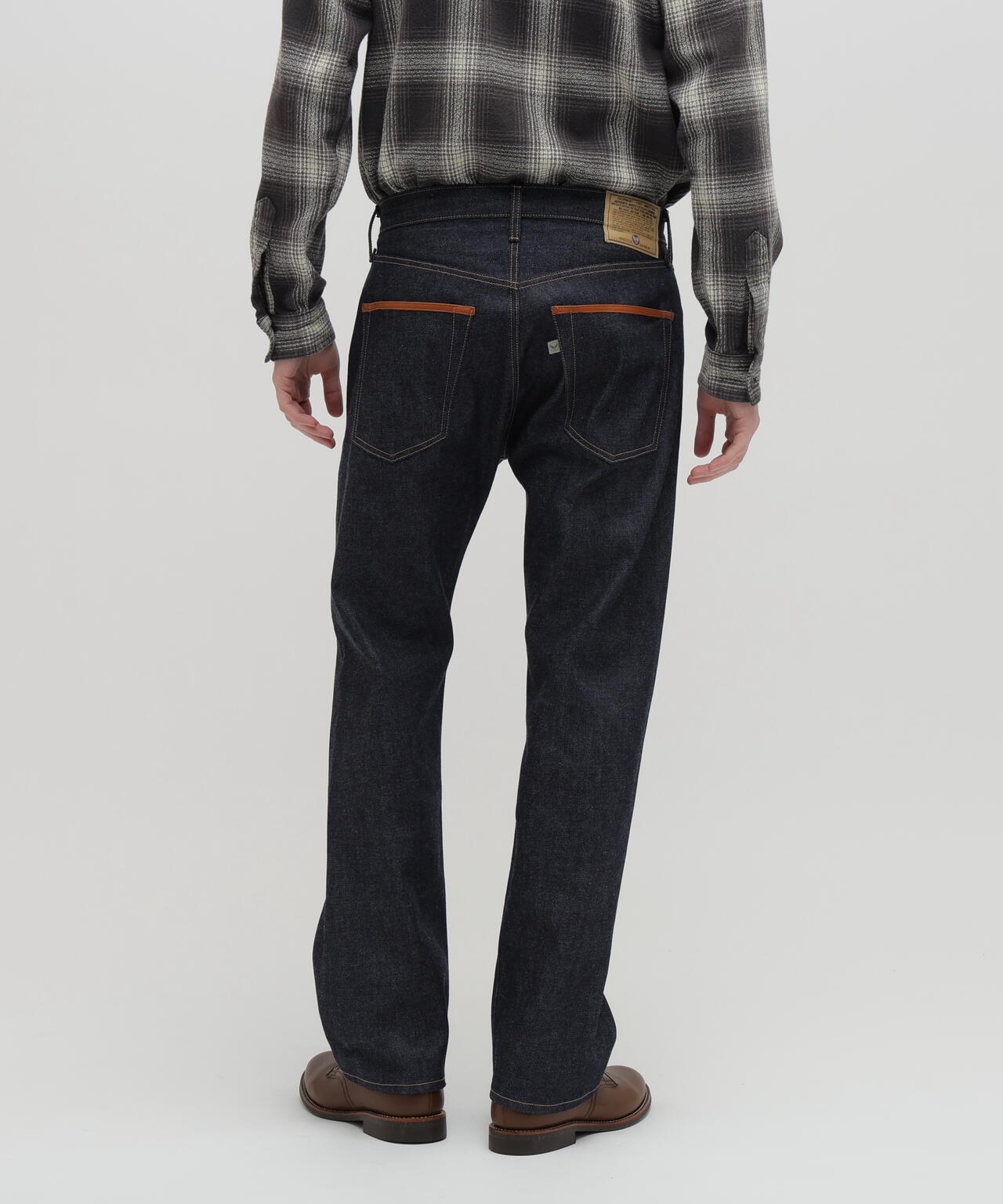 AVIREX HERITAGE DENIM Type-1 PANTS ”LEATHER”