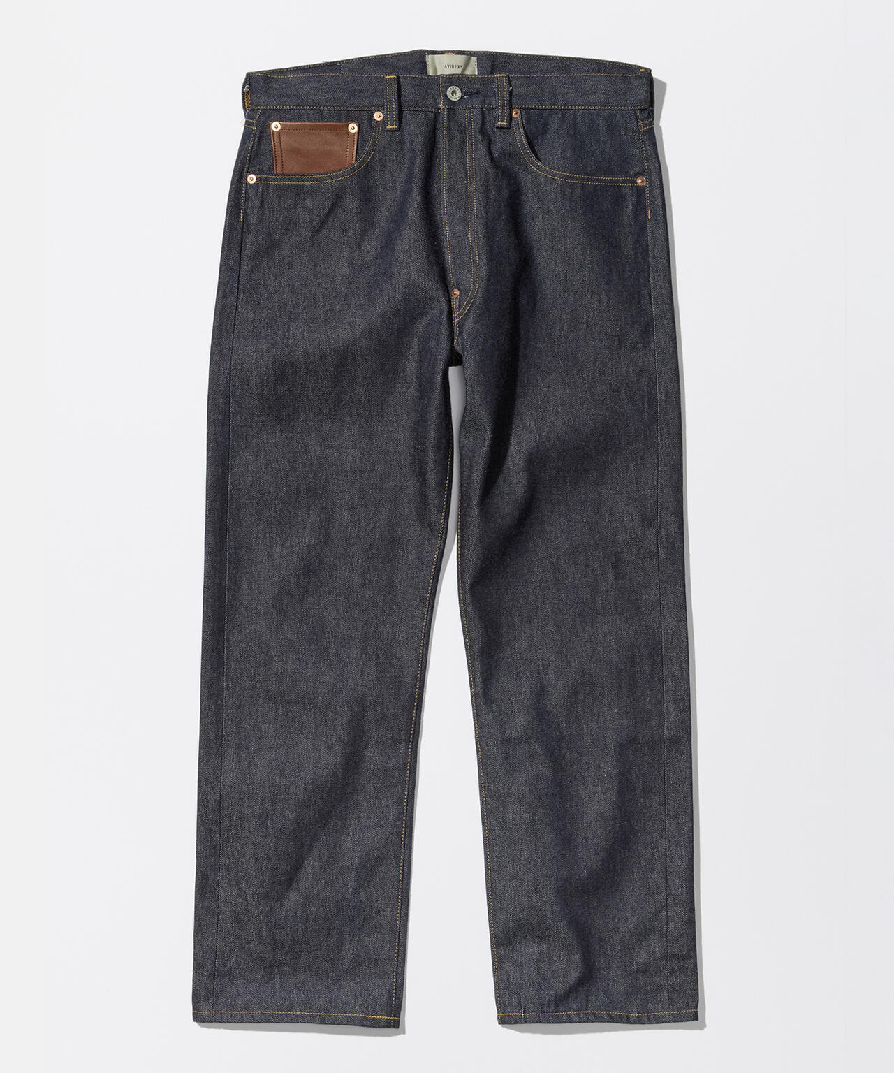 AVIREX HERITAGE DENIM Type-1 PANTS ”LEATHER”
