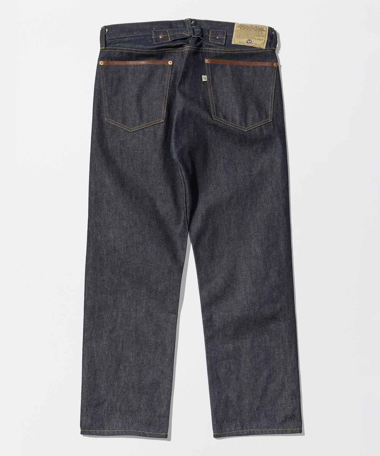 AVIREX HERITAGE DENIM Type-1 PANTS ”LEATHER”