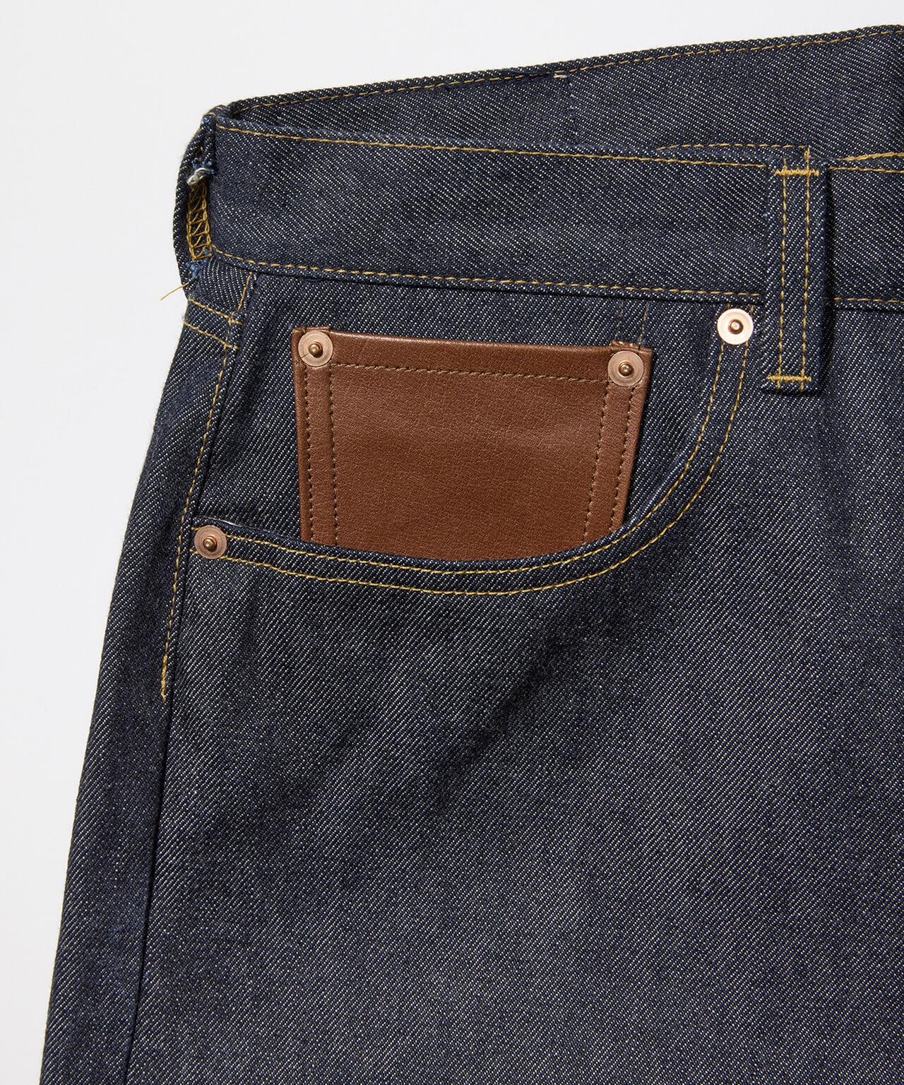 AVIREX HERITAGE DENIM Type-1 PANTS ”LEATHER”