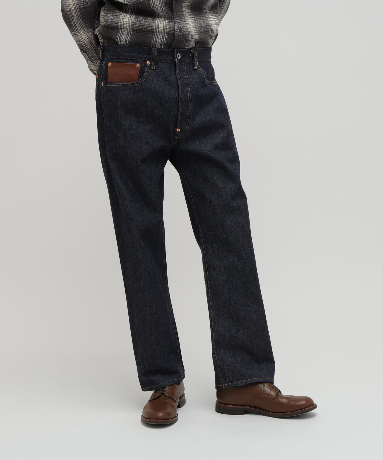 AVIREX HERITAGE DENIM Type-1 PANTS ”LEATHER”