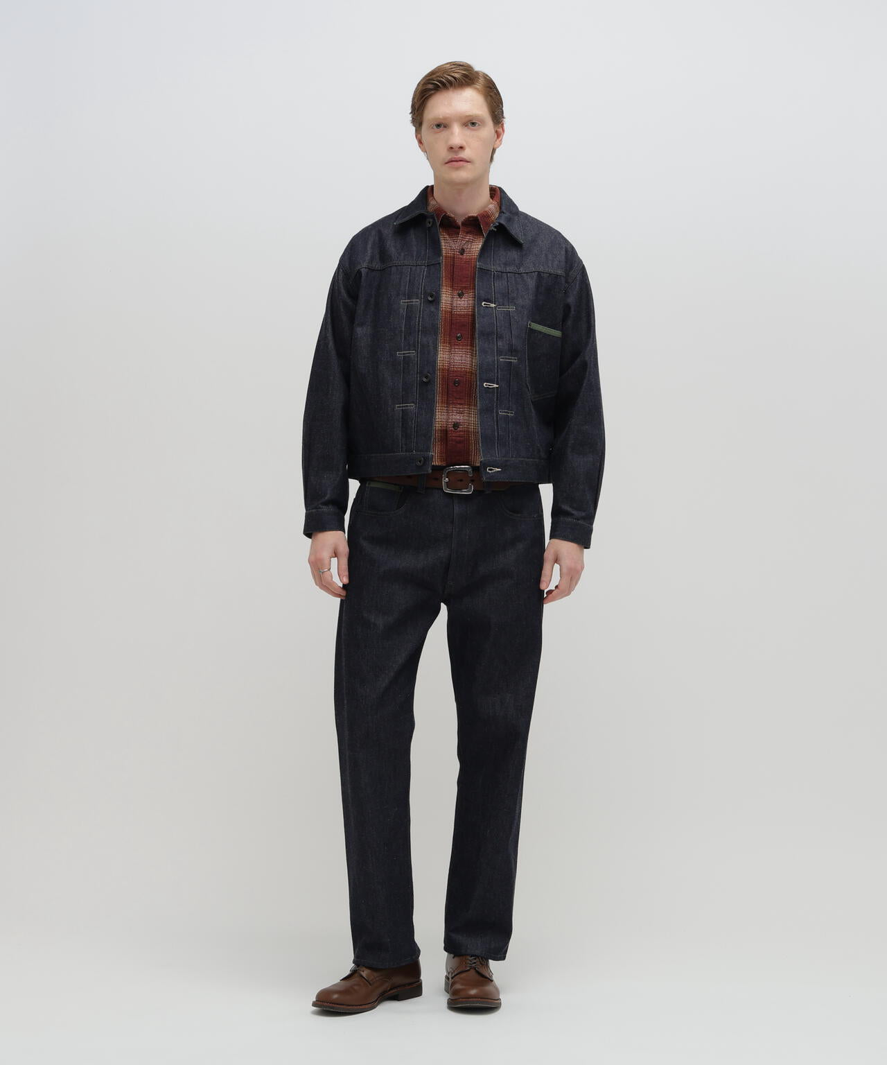 AVIREX HERITAGE DENIM Type-1 PANTS ”NYLON”