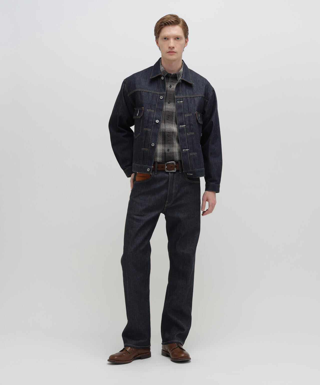 AVIREX HERITAGE DENIM Type-2 PANTS ”LEATHER”