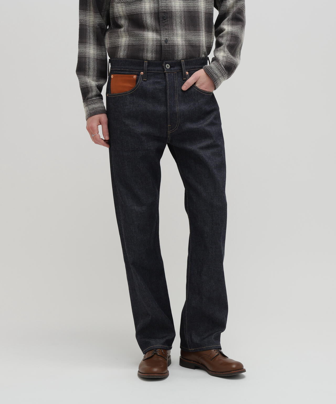 AVIREX HERITAGE DENIM Type-2 PANTS ”LEATHER”