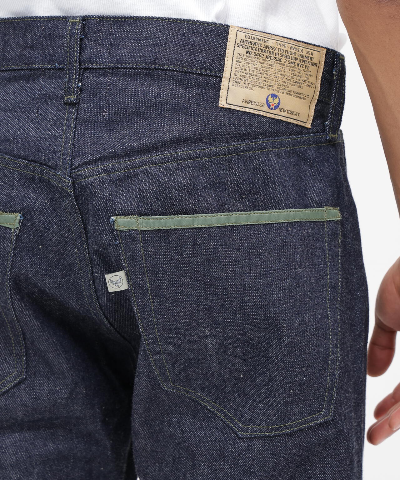 AVIREX HERITAGE DENIM Type-2 PANTS ”NYLON”