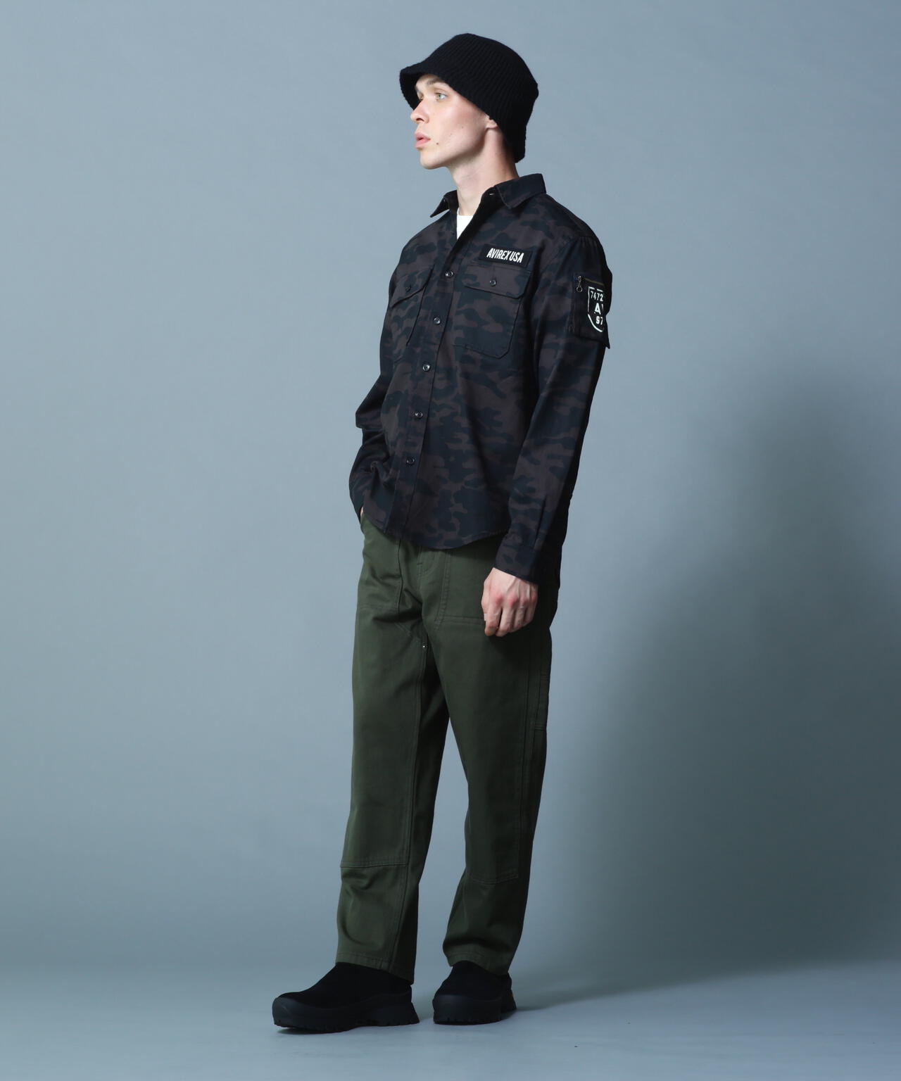 BASIC FATIGUE LONG SLEEVE SHIRT