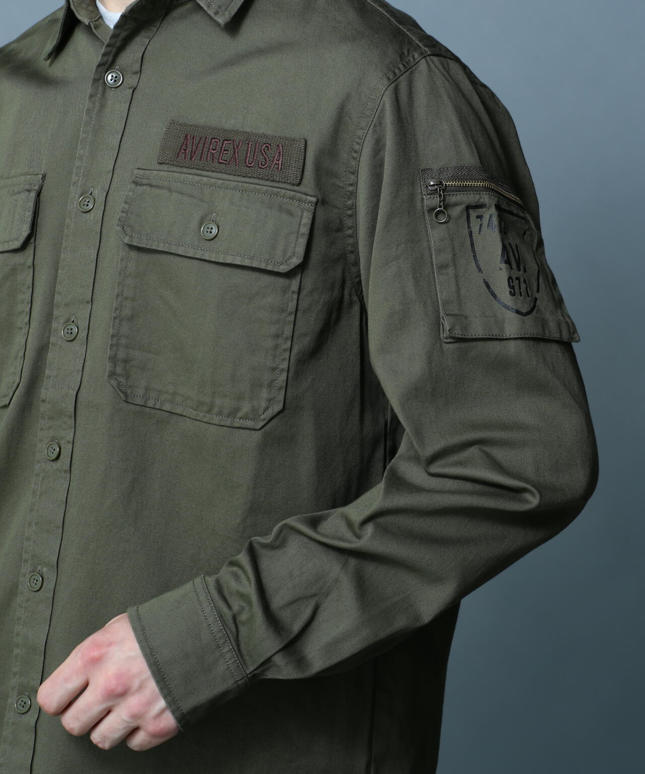 BASIC FATIGUE LONG SLEEVE SHIRT