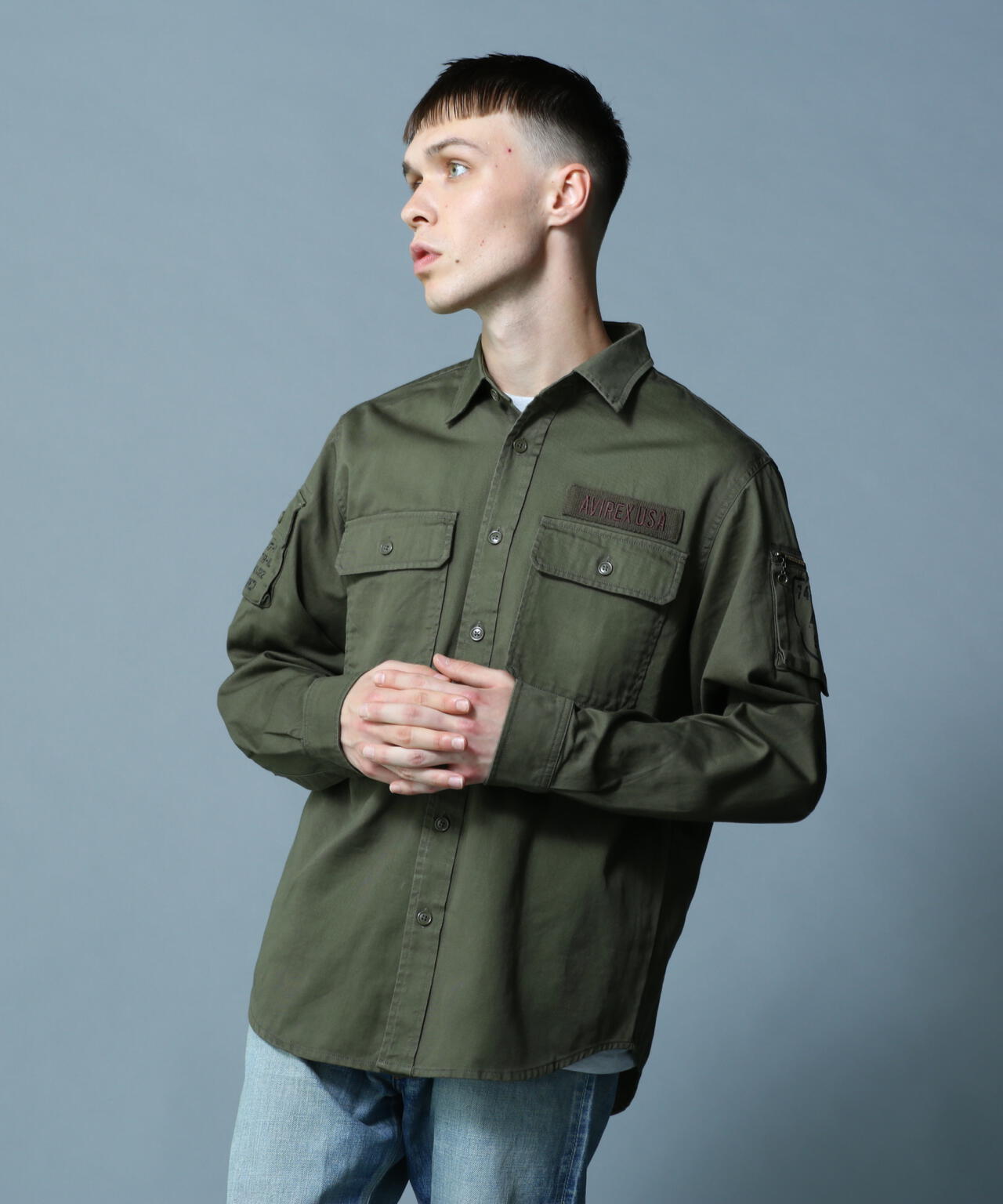 BASIC FATIGUE LONG SLEEVE SHIRT
