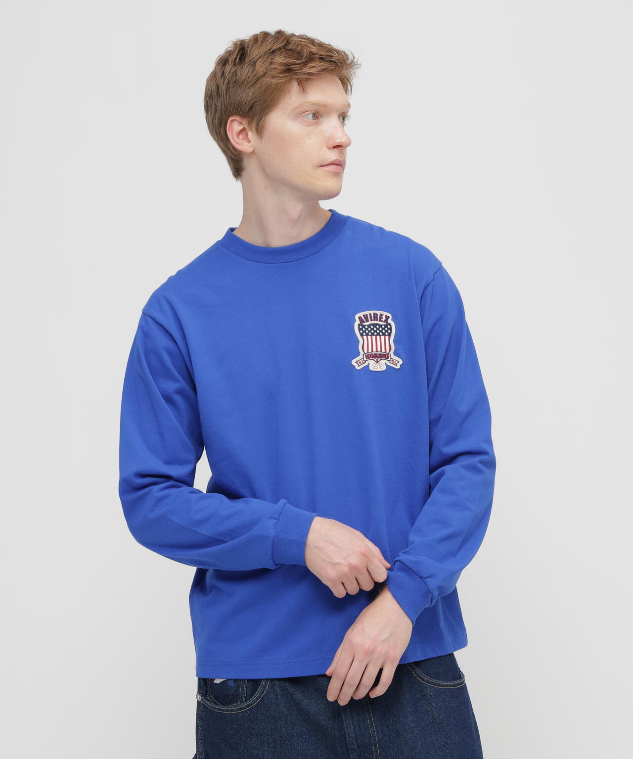 SIGNATURE VARSITY LOGO LONGSLEEVE T-SHIRT