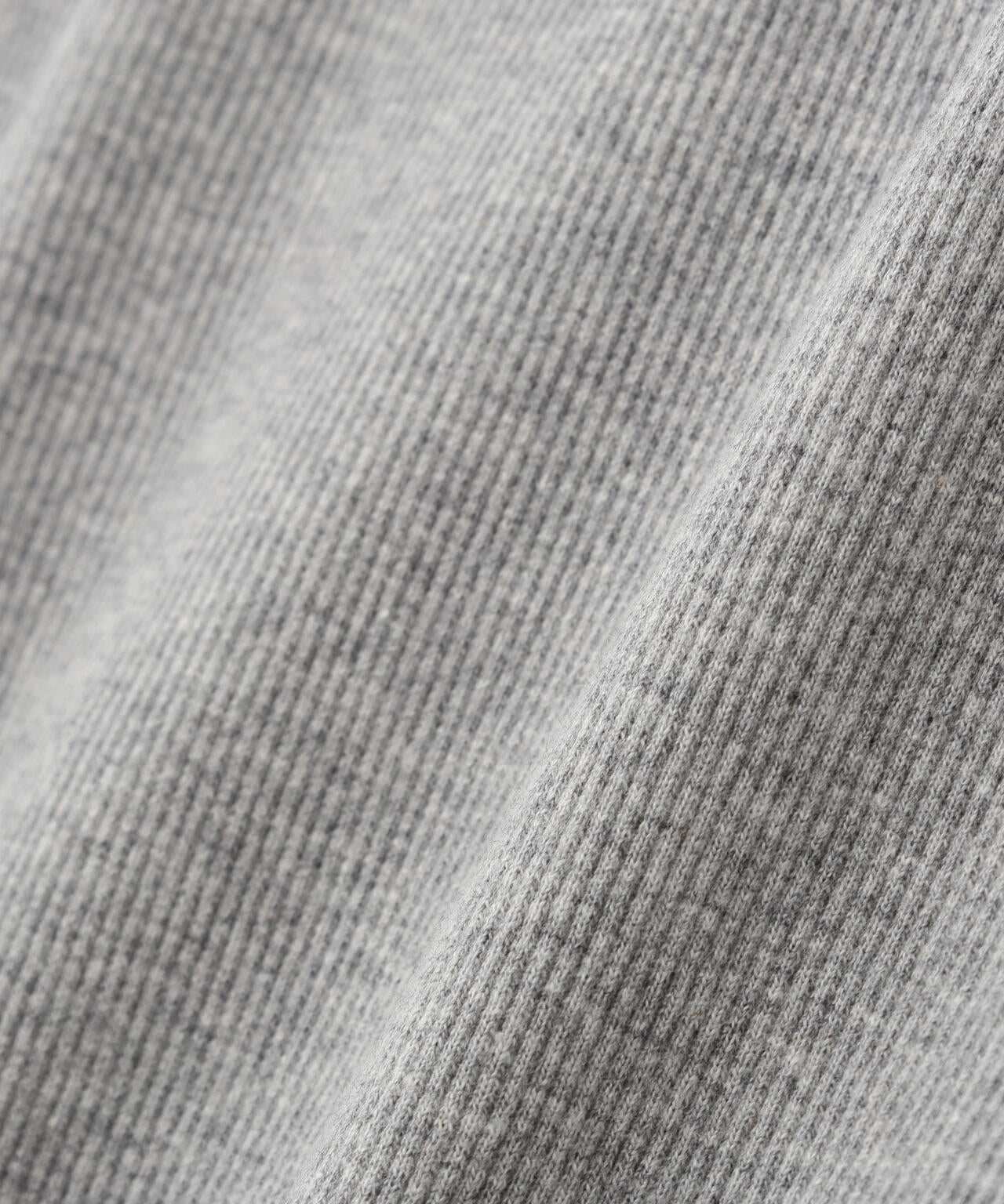 《DAILY/デイリー》BIG SIZE RIB L/S HENLEY NECK T-SHIRT