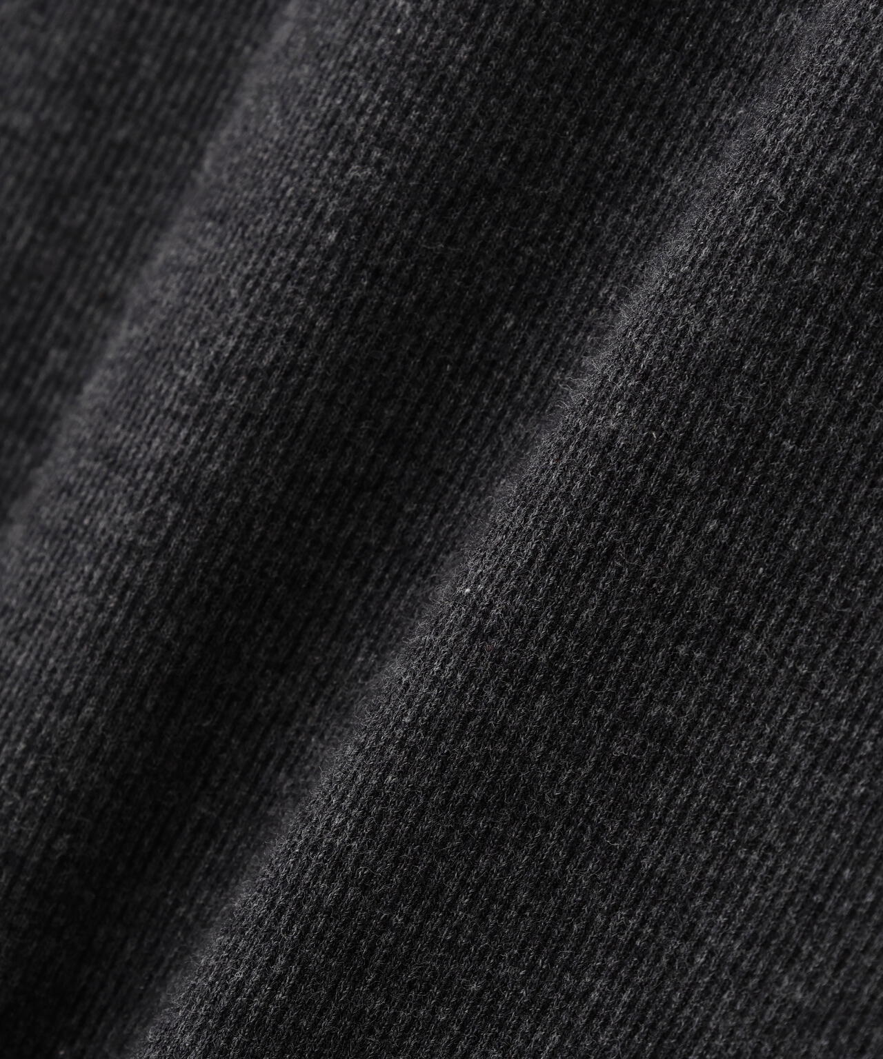 《DAILY/デイリー》BIG SIZE RIB L/S HENLEY NECK T-SHIRT