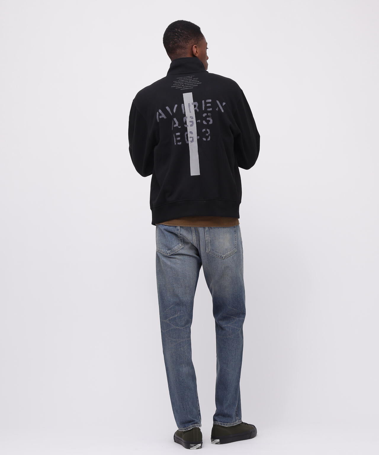 《WEB&DEPOT限定》REMODEL DESIGN STAND ZIP SWEAT