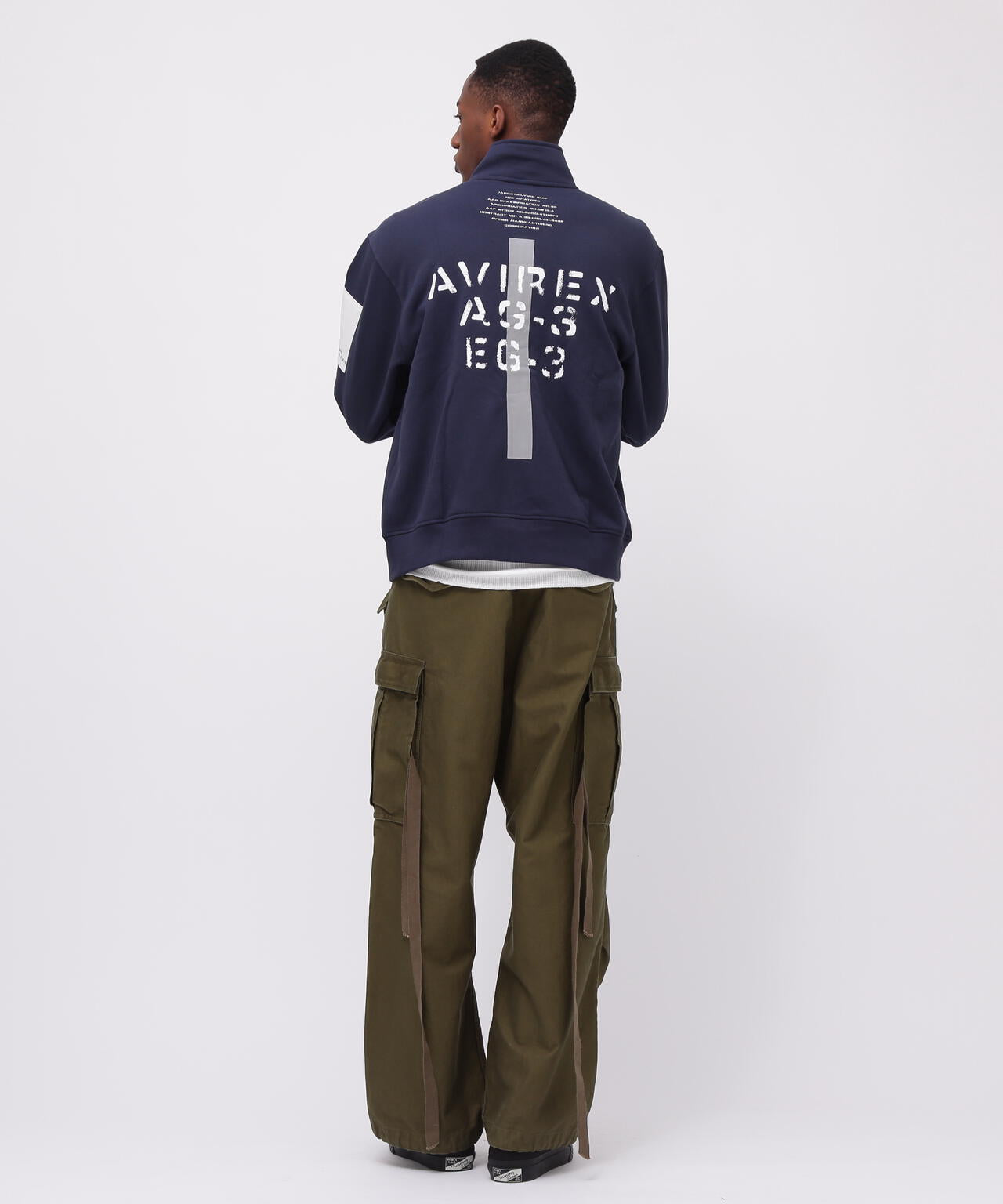 《WEB&DEPOT限定》REMODEL DESIGN STAND ZIP SWEAT