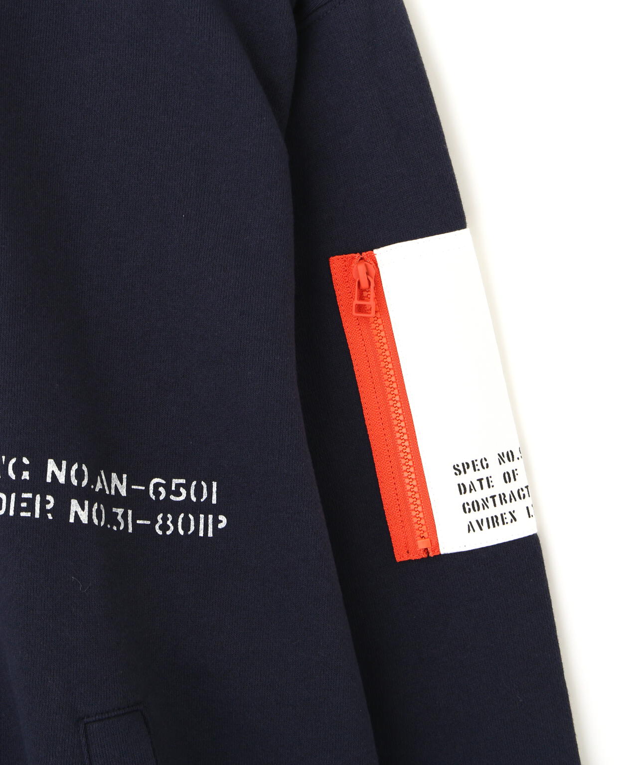 《WEB&DEPOT限定》REMODEL DESIGN STAND ZIP SWEAT
