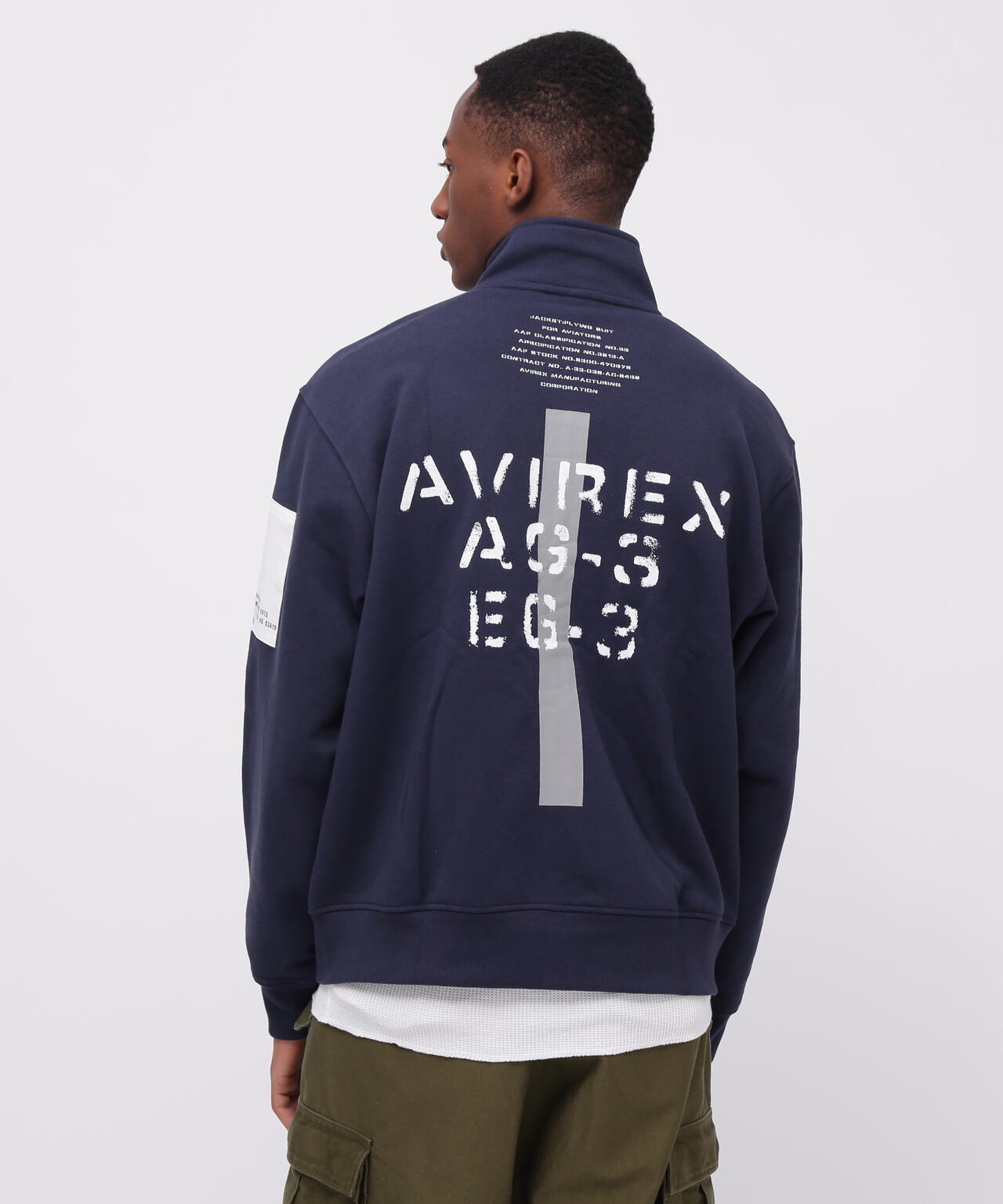 《WEB&DEPOT限定》REMODEL DESIGN STAND ZIP SWEAT