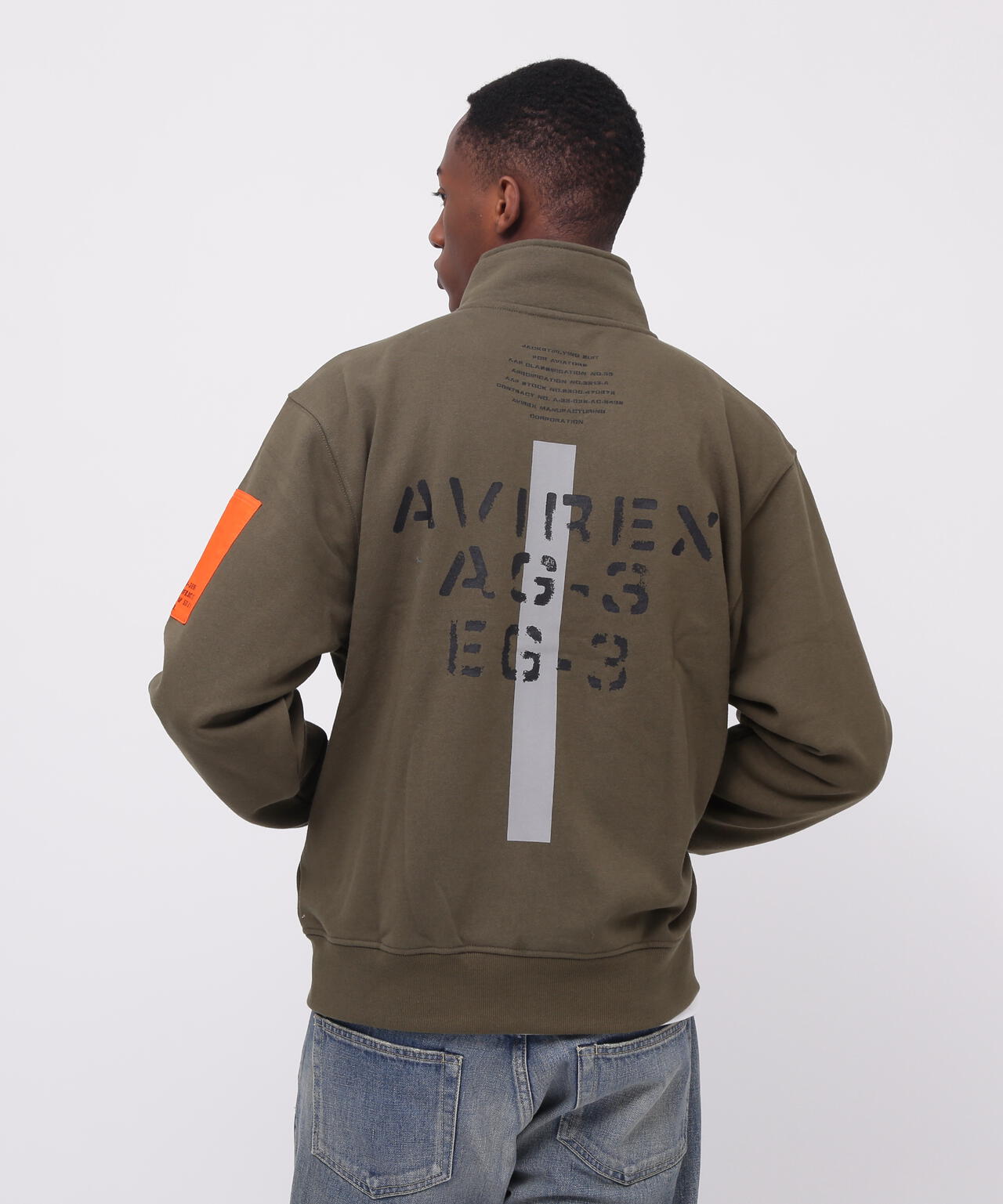 《WEB&DEPOT限定》REMODEL DESIGN STAND ZIP SWEAT