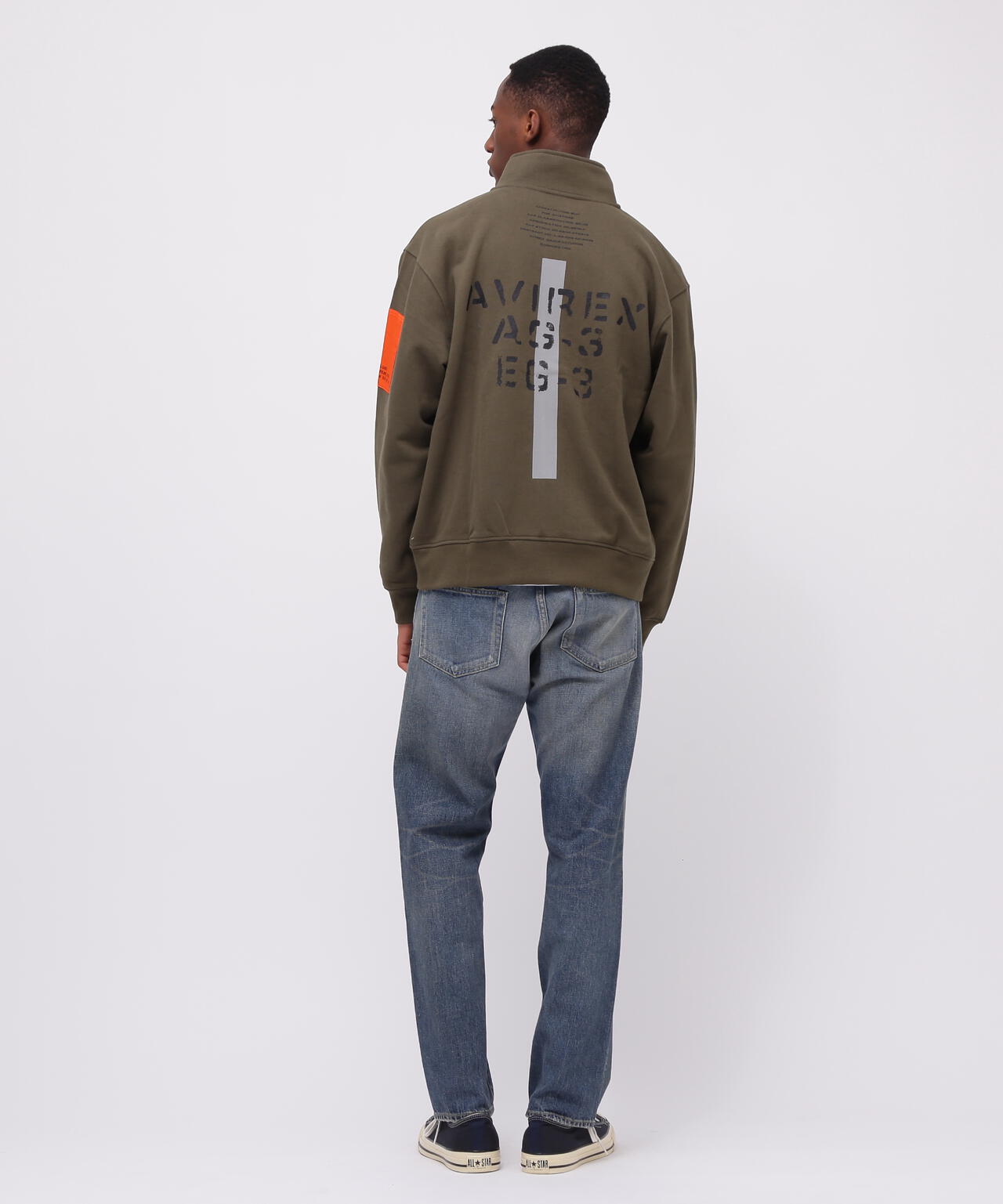 《WEB&DEPOT限定》REMODEL DESIGN STAND ZIP SWEAT